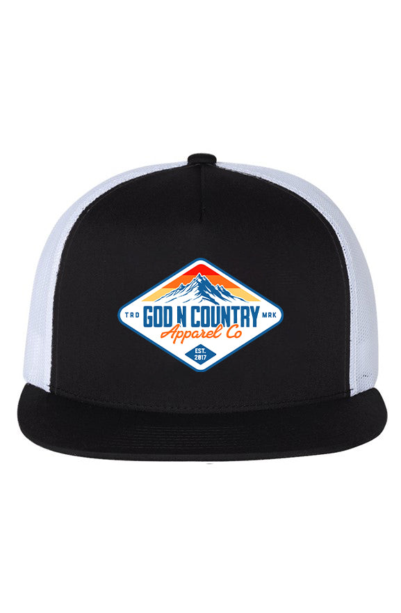 God N Country Mountain Mesh Back Hat